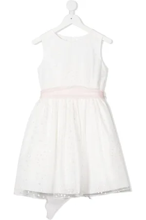 Mimilù Bow detail flared dress