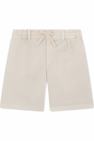 Dolce & Gabbana Garment-dyed drawstring shorts