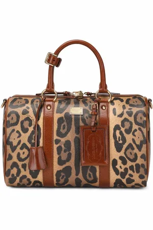 Dolce & Gabbana Crespo leopard-print handbag
