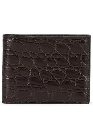 Dolce & Gabbana Embossed leather bifold wallet