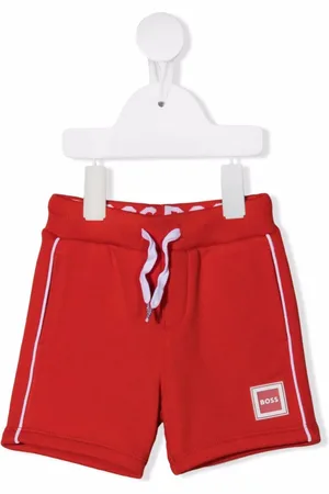 HUGO BOSS Logo-patch track shorts