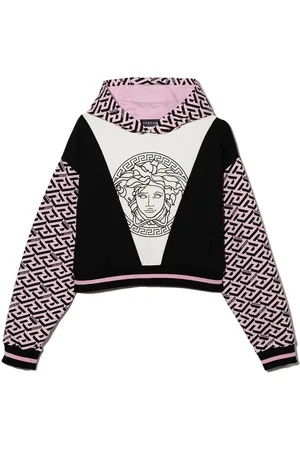 VERSACE Medusa-print cotton hoodie