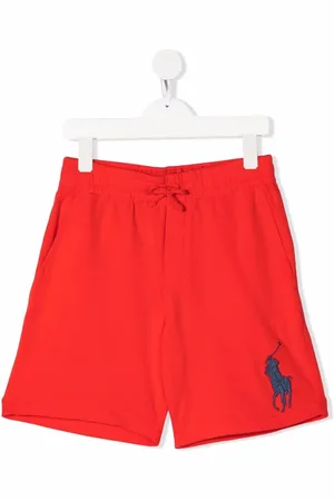 Ralph Lauren Embroidered-logo track shorts
