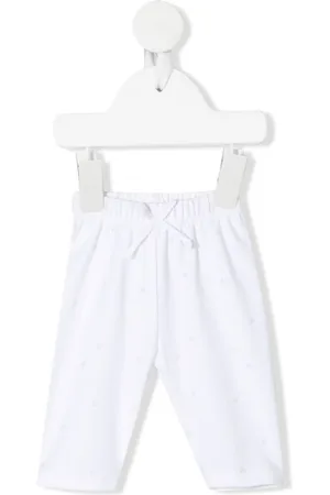 KNOT Bow-detail organic-cotton leggings