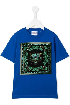MARCELO BURLON Bandana Tiger printed T-shirt