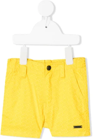 HUGO BOSS All-over logo print shorts