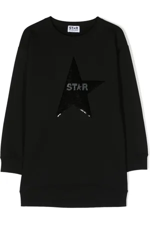 Golden Goose Sequin-design sweatshirt dress