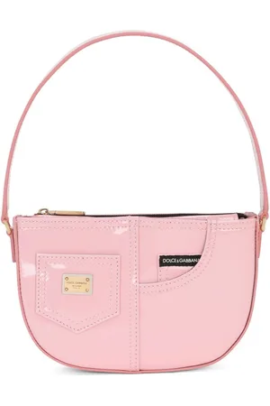 Dolce & Gabbana Patent-finish leather shoulder bag