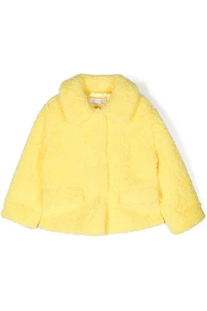 MONNALISA Long-sleeve bouclé coat