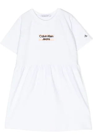 Calvin Klein Logo-embroidered dress