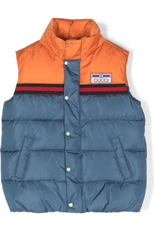 Gucci Logo-patch padded gilet