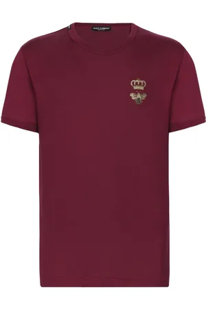 Dolce & Gabbana Motif-embroidered cotton T-shirt