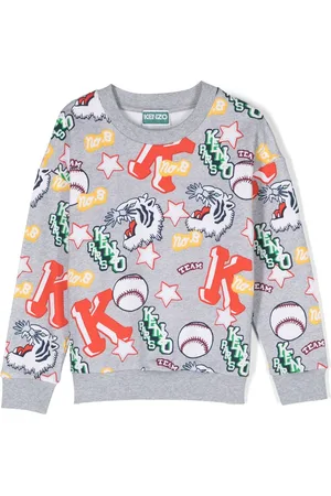 Kenzo Graphic-print cotton sweatshirt