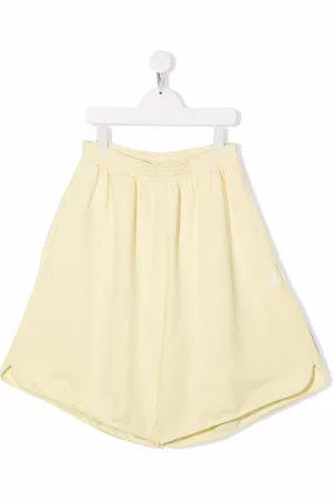 Maison Margiela TEEN high-waisted cotton shorts