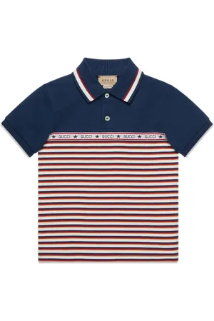 Gucci Logo-print cotton polo shirt