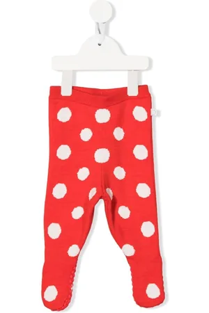 Stella McCartney Polka-dot knit leggings