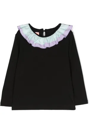 Wauw Capow by Bangbang Amina ruffle-collar T-shirt