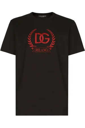 Dolce & Gabbana Embroidered-logo cotton T-shirt