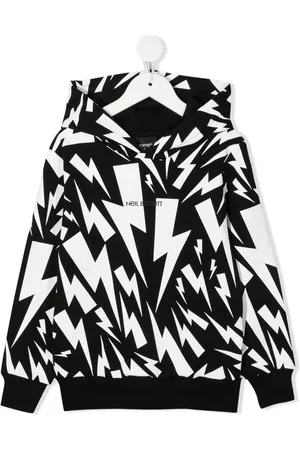 Neil Barrett Graphic Thunderbolt-print hoodie
