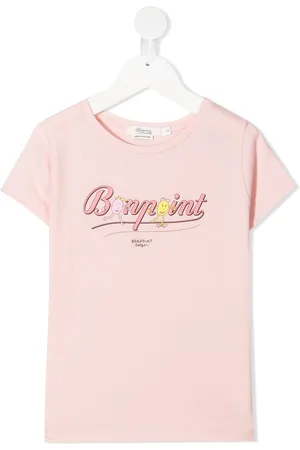 BONPOINT Logo-print short-sleeve T-shirt