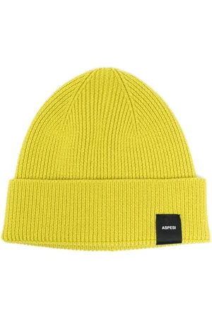 Aspesi Ribbed knit beanie hat