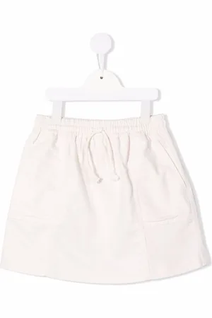 Le pandorine Drawstring denim skirt