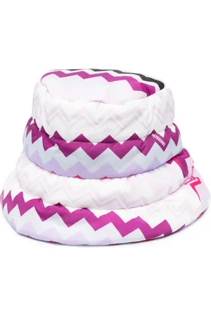 Missoni Zigzag-print padded bucket bag