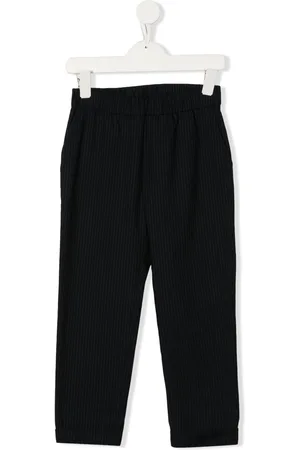 Emporio Armani Pinstripe straight-leg trousers