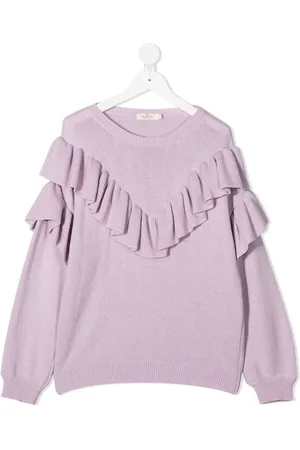 Le pandorine Ruffle trim jumper