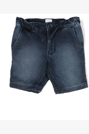HUGO BOSS Drawstring denim shorts