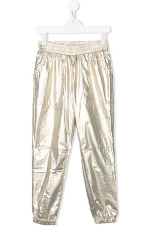 Michael Kors Metallic-sheen track pants