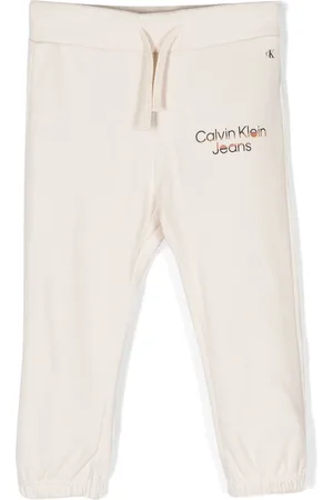 Calvin Klein Logo-print cotton track pants