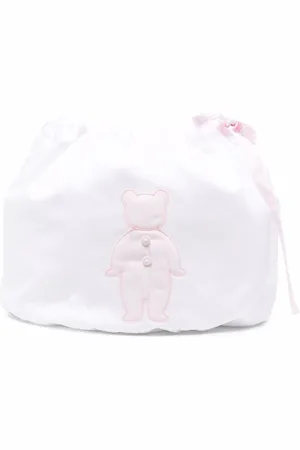 LITTLE BEAR Embroidered drawstring bag