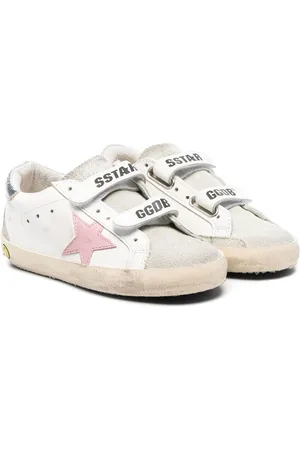 Golden Goose Old School touch-strap sneakers