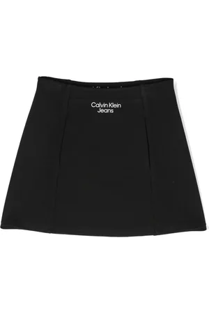 Calvin Klein Logo-print A-line skirt