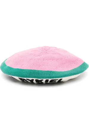 Sonia Rykiel Enfant Embroidered-logo knit beret
