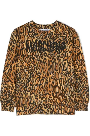 Moschino Logo-print long-sleeve sweatshirt