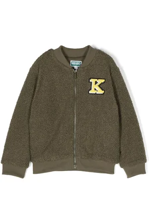 Kenzo Logo-embroidered bomber jacket