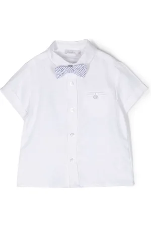 PATACHOU Short-sleeved linen shirt