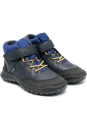 Camper Logo-patch ankle boots