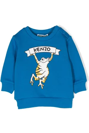 Kenzo Logo-print round-neck sweatshirt