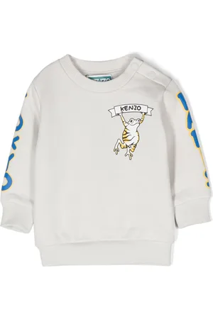 Kenzo Logo-print cotton sweatshirt
