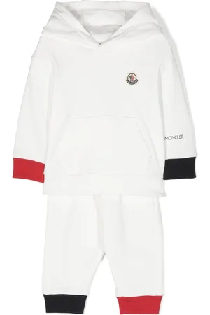 Moncler Logo-appliqué hooded tracksuit
