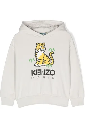 Kenzo Logo-print cotton hoodie