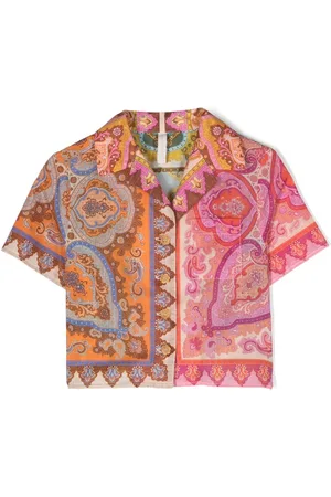 ZIMMERMANN Halcyon paisley-print cotton shirt