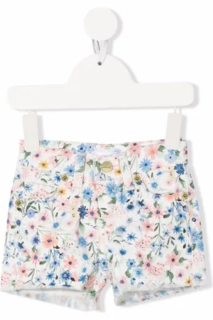 MISS GRANT Floral-print shorts