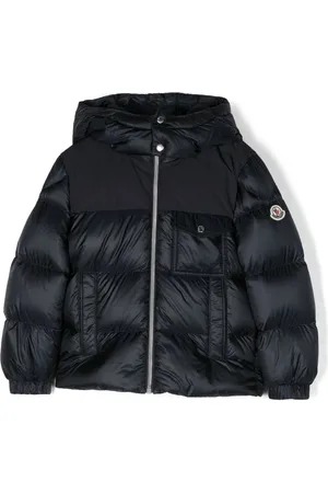 Moncler Eduard logo-patch padded jacket