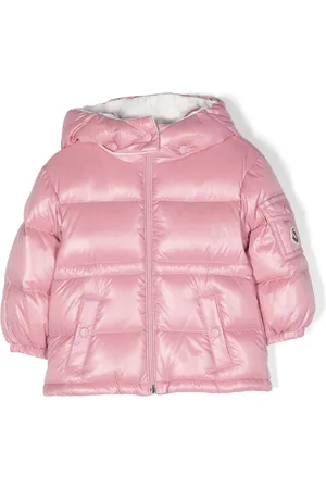 Moncler Logo-patch cotton padded coat