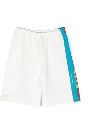 Gucci Interlocking G side-stripe shorts