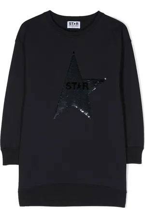 Golden Goose Sequin-design sweatshirt dress